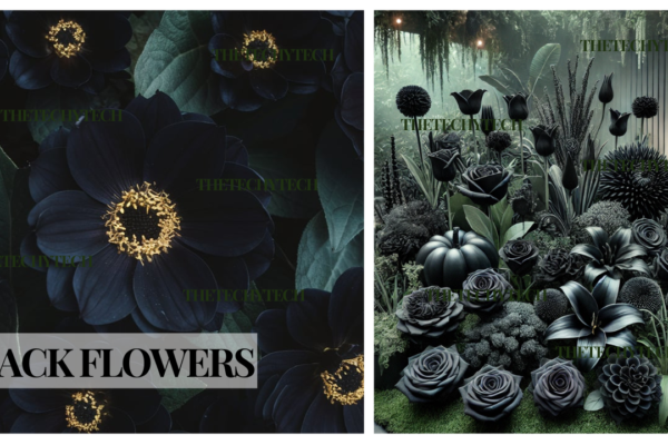 Black Flowers