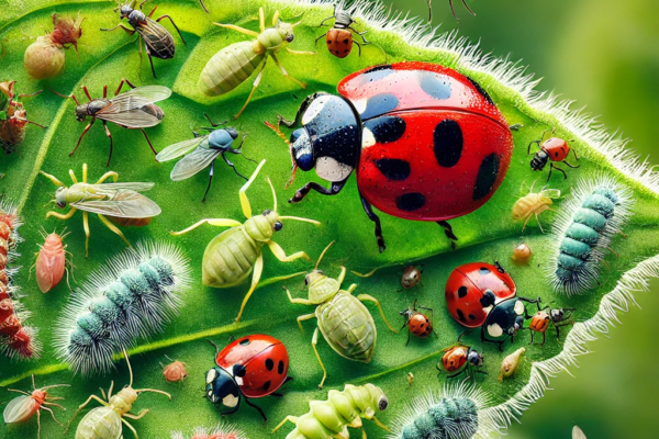 what do ladybugs eat