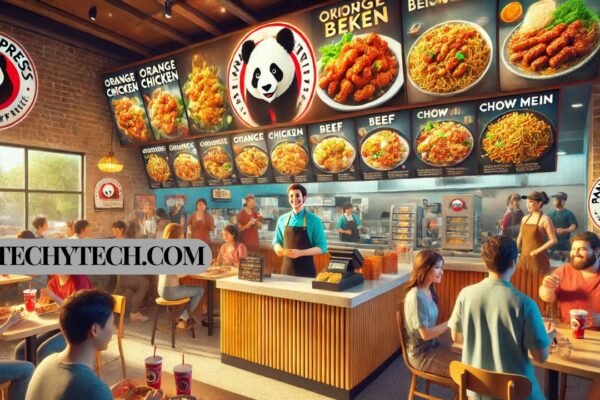 Panda Express menu