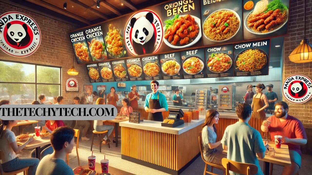 Panda Express menu