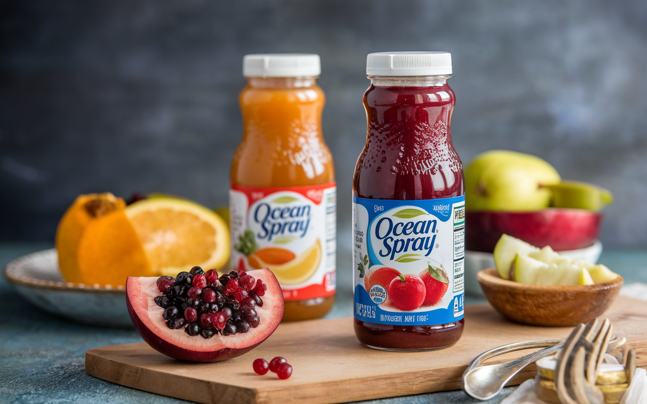 ocean spray juices that contain carmine