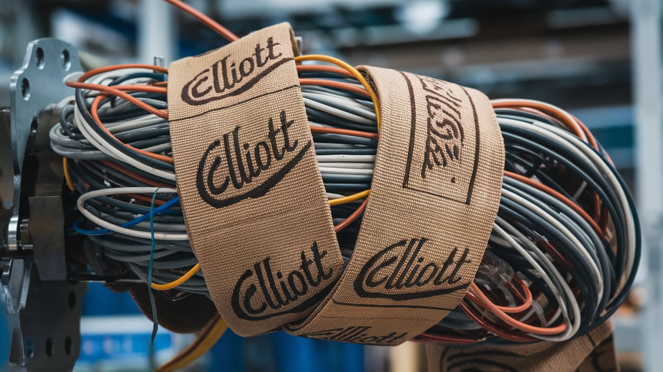 Elliott ET935 cloth tape wire harness