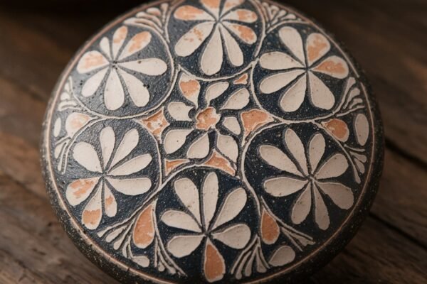 amakusa pottery stone button​