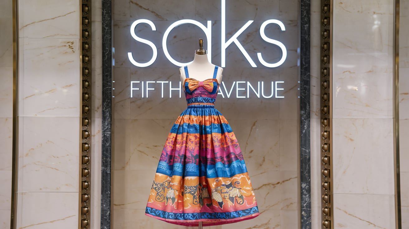 veronica beard sunny kinny sun dress saks​