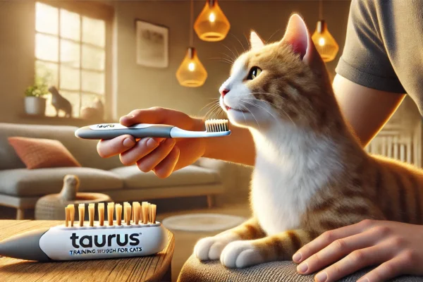 taurus training toothbrush for cats​