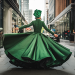 lady with a green dress ispot 2024