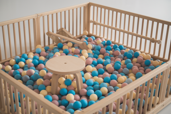 wooden baby playpen 60x70